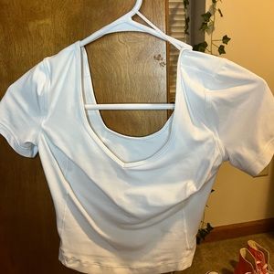 Lululemon yoga align t- shirt cropped